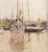 Berthe Morisot The Boat